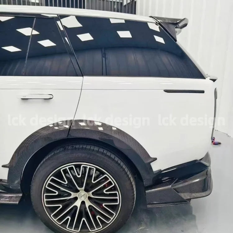 MSY Style Dry Carbon Fiber Bodykit for Ranger Rover Evoque 2025 New Condition Car Front Bumper Lip Grille Wheelbrow Diffuser