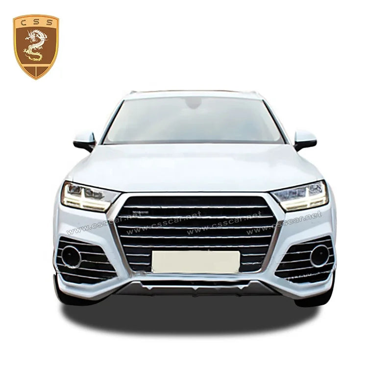 2016-2019 Fiberglass Bodykit for Audi Q7 Abt Style Front Lip Rear Diffuser Fender Flares Body Kit