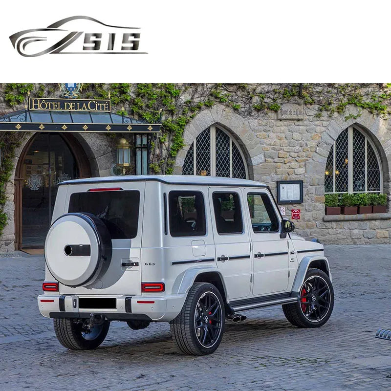 G-Class W464 W463a G500 G55 G550 to G63 2018-2022 Year BodyKit W463A G63 Plastic Material Body Parts Front Bumper Over Fenders