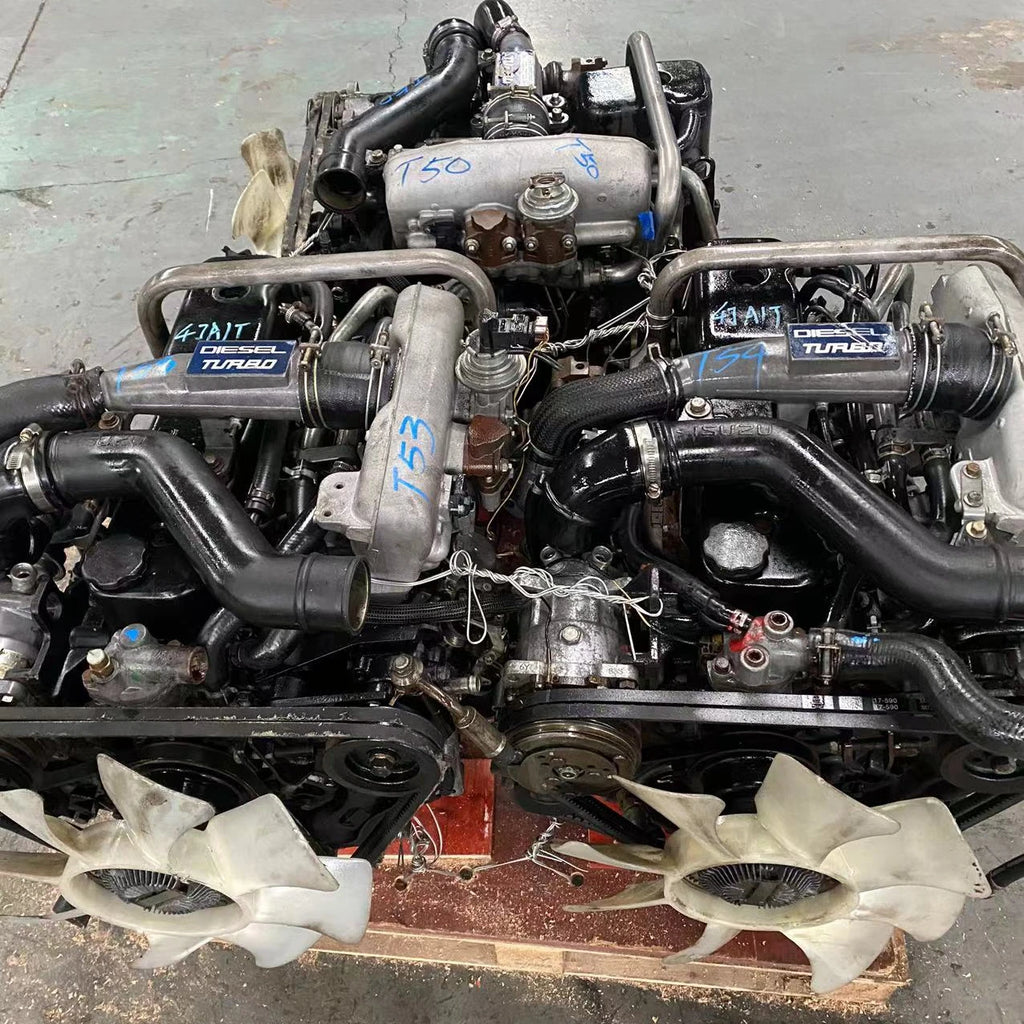 Original EA Brand 2.5T Turbocharged Diesel Engine Genuine 4JA1T for Used for Pick-up 1983-1993 with 3-Year Warranty