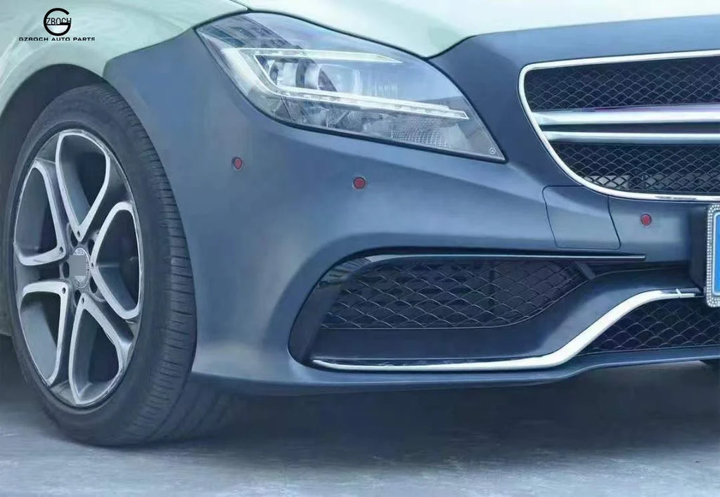 Wholesale Car Bumper for Mercedes CLS CLS350 CLS400 CLS450 W218 C218 Body Kit Front Bumper Grill Diffuser Tips