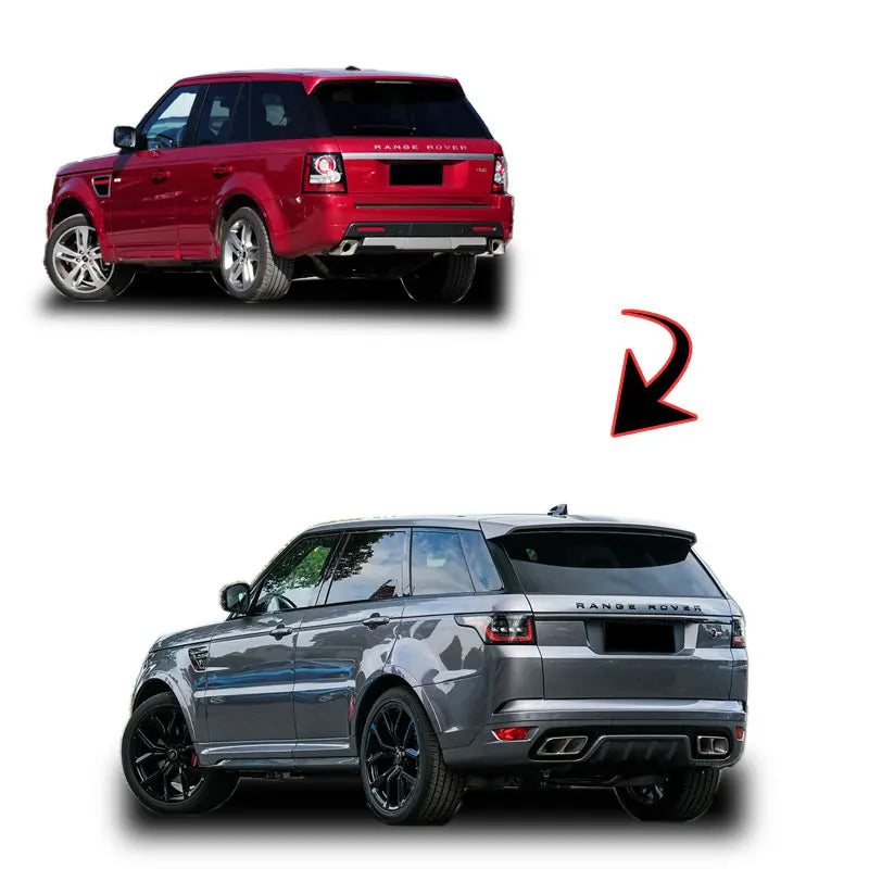 For 2005-2013 for Land Rover for Range Rover Sports SVR Exterior Upgrade Kit New Model Front Bumper Replacement in ABS Material