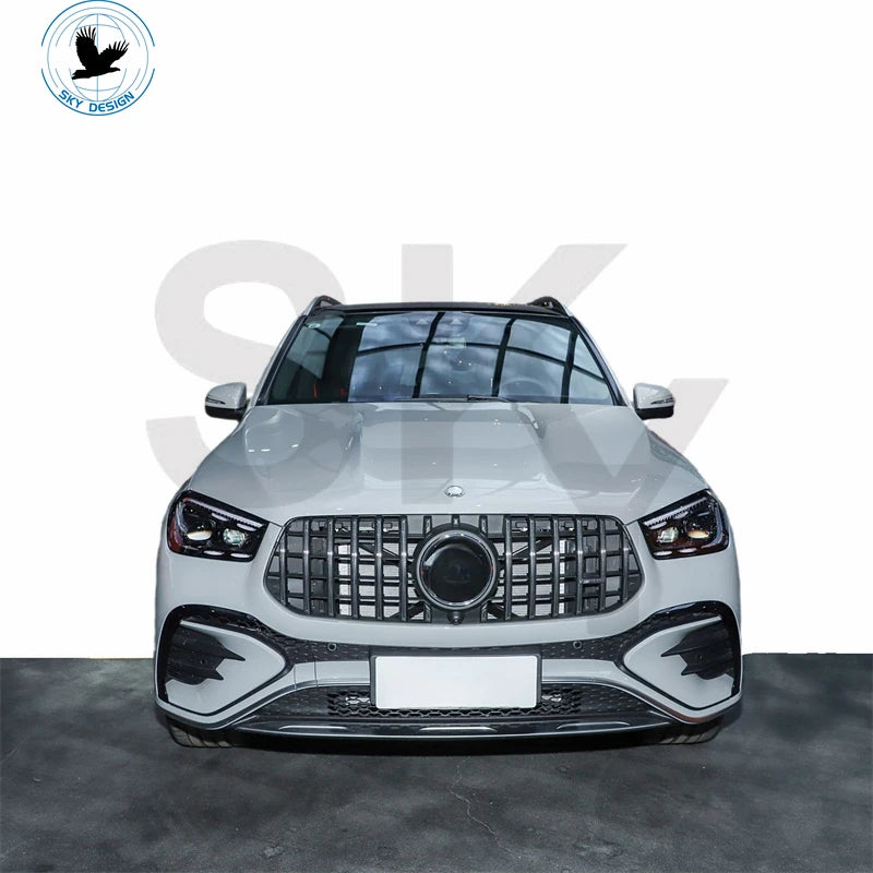 2020-2023 Mercedes GLE Class W167 Body Kit Upgrade Includes Headlights Taillights Front Bumper for 2024-2026 GLE53 AMG New