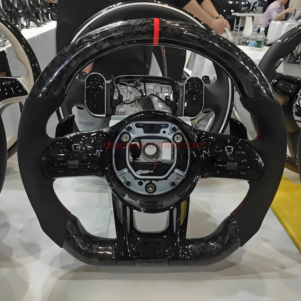 DOS Upgrade Leather Steering Wheel for Mercedes-Benz S Class W221 W222 S222 X156 W246 C217 W205 X117 C117 CLA45 G63 E63 AMG