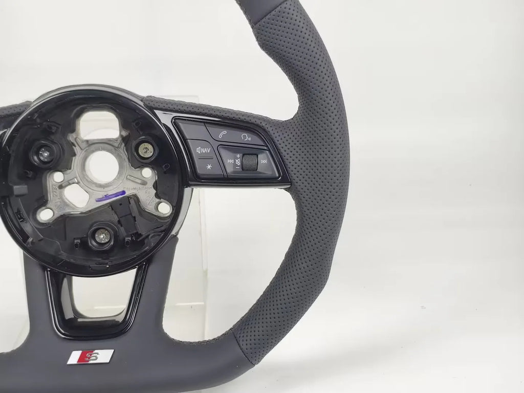 For Audi A3 A4L A5 A6L A7 Q2L Q3 Q5 Q5L Q7 B9 Steering Wheel Hot-Selling High-quality Black Steering Wheel