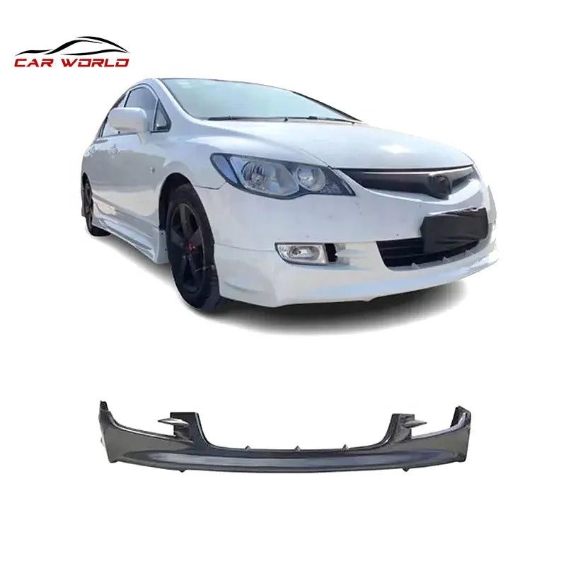 Front Lip Rear Lip Side Skirts  for Honda Civic 2006-2008 Body Kit ABS Material Diffuser Bumper Car Accessories Parts