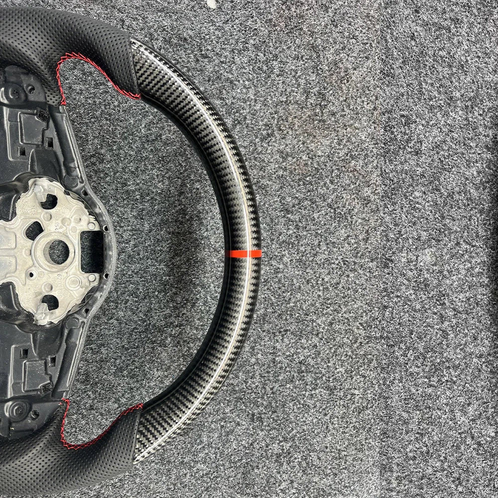 Custom Carbon Fiber Steering Wheel for Volkswagen VW Golf 7 MK5 MK6 MK7 Passat B8 Tiguan MK2 POLO Jetta Sports Steering Wheel