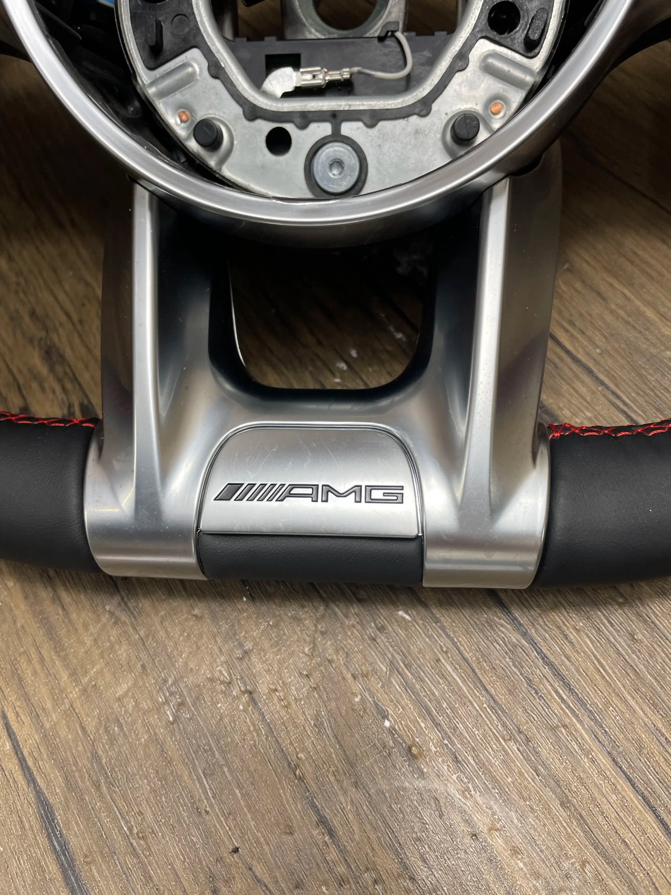 Steering Wheel for Mercedes AMG a B C E S G V Series Flat Bottom Car Driving Modification Customized Steering Wheel