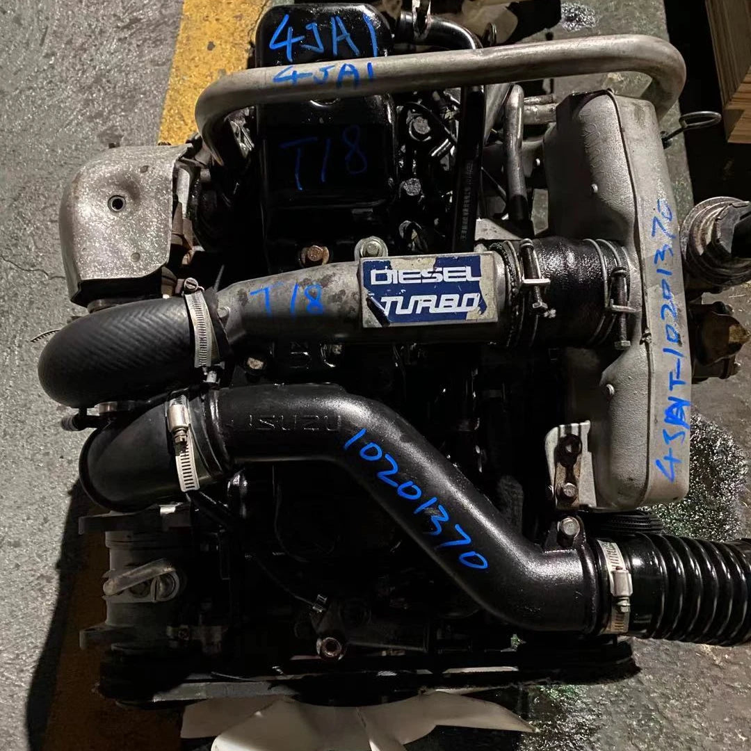 Original EA Brand 2.5T Turbocharged Diesel Engine Genuine 4JA1T for Used for Pick-up 1983-1993 with 3-Year Warranty