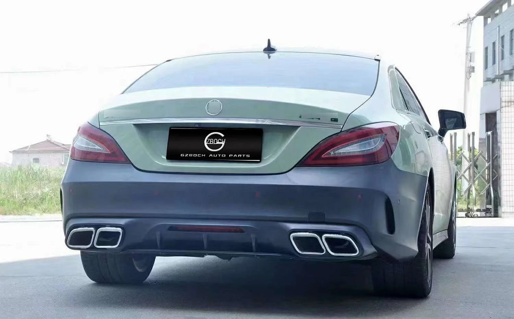 Wholesale Car Bumper for Mercedes CLS CLS350 CLS400 CLS450 W218 C218 Body Kit Front Bumper Grill Diffuser Tips