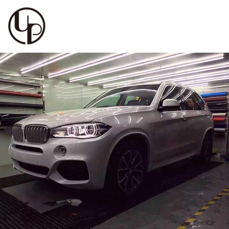2014 Year up X5 F15 Upgrade to MT Style Full Set Car Body Kits Front Bumper Rear Bumper Side Skirts for F15 MT Body Kit