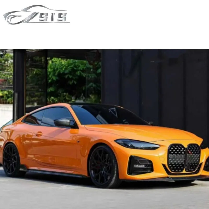 4 Series G22 G23 Carbon Fiber BodyKit Fit for FD Style Front Lip Side Skirt Rear Diffuser for 4 Series G22 G23