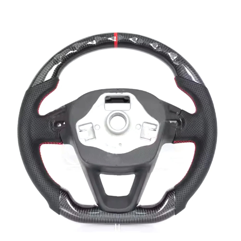 Fit for Seat Leon Cupra MK3 LED Carbon Fiber Steering Wheel No Reviews yet 1 Sold