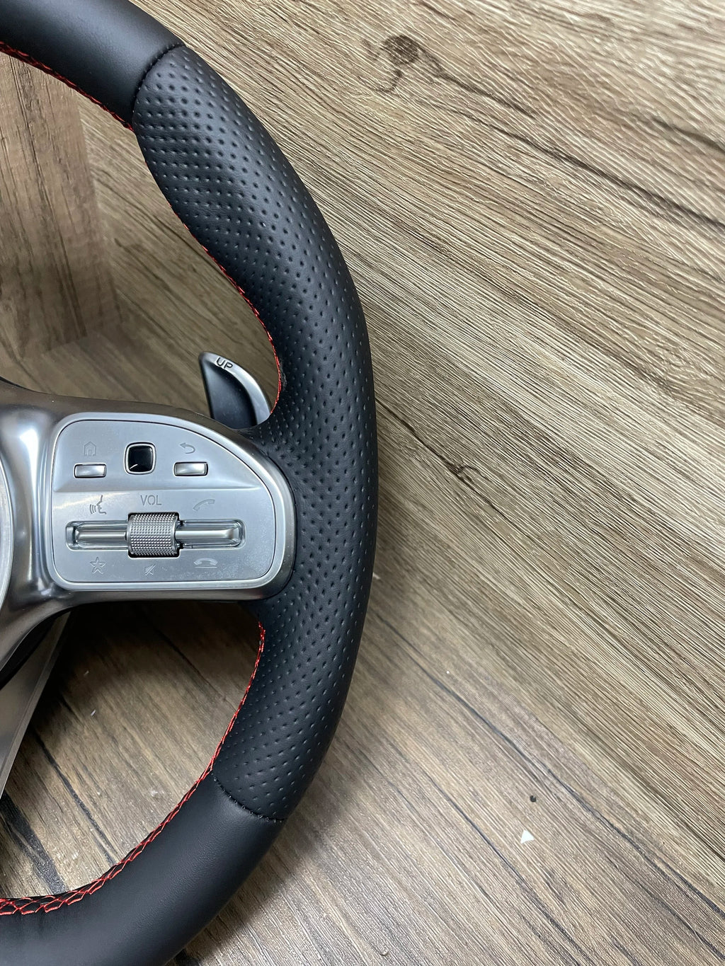 Steering Wheel for Mercedes AMG a B C E S G V Series Flat Bottom Car Driving Modification Customized Steering Wheel