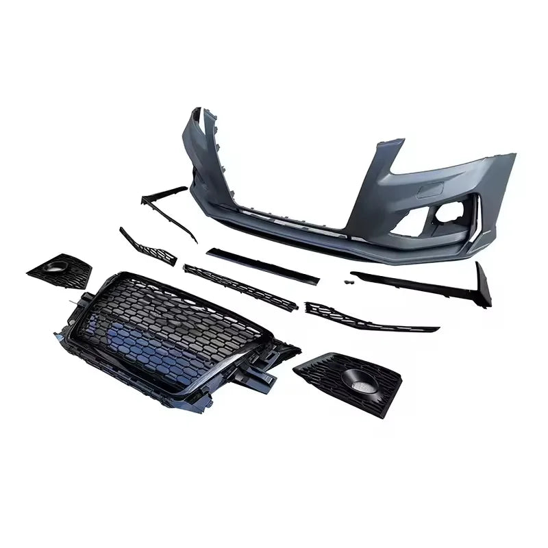 Car 2009-2012 Q5 SQ5 Front Bumper RSQ5 Style Body Kits With Black Grille for Audi Q5 8R B8 SQ5 2009 2010 2011 2012