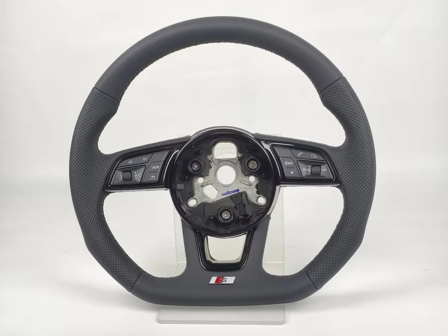 For Audi A3 A4L A5 A6L A7 Q2L Q3 Q5 Q5L Q7 B9 Steering Wheel Hot-Selling High-quality Black Steering Wheel
