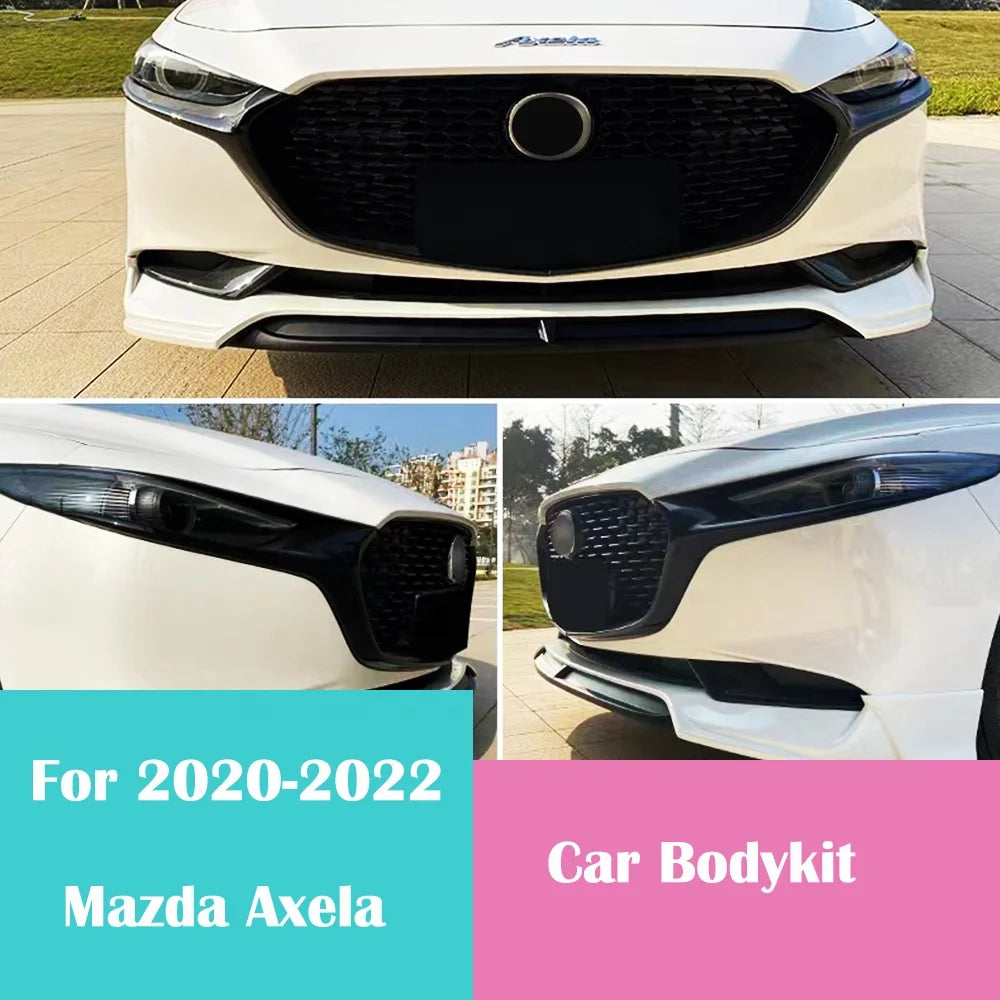 Car Bodykit for Mazda 3 Axela for 2020 2021 2022  MAZDA 3 Axela  Front Lip Rear Lip Sideskirts Plastic Material