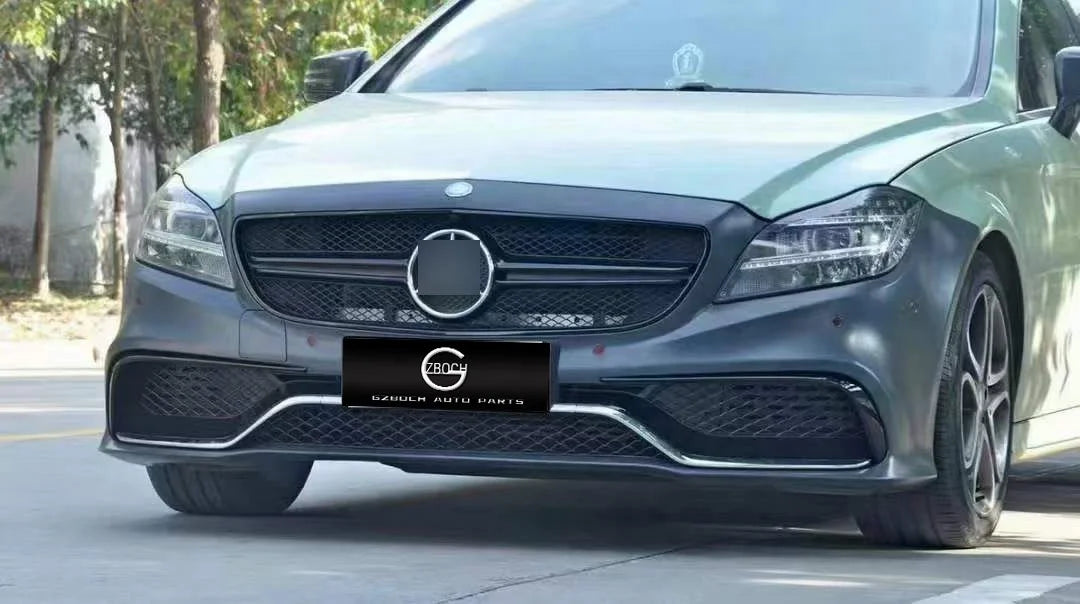 Wholesale Car Bumper for Mercedes CLS CLS350 CLS400 CLS450 W218 C218 Body Kit Front Bumper Grill Diffuser Tips