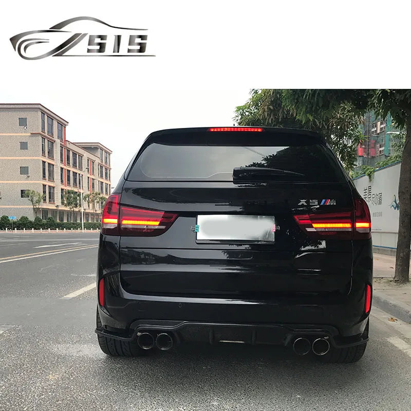 X5m X6m Series F15 F16 F85 F86 to 3D BodyKit for F15 F16 Carbon Fiber Material Front Lips Rear Diffuser Side Skirts Auto Parts