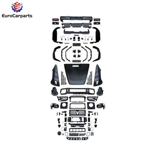 1990~2018 W463 Upgrade to W464 G63 Bodykit 2025+ Old to New Body Kit PP Car Accessory Front Bumper Center Grille Rear Bumper