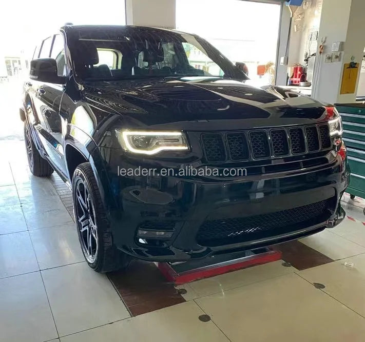 Bodykit for Jeep Grand Cherokee SRT8 2011-2023 Auto Facelift Refit Modification Car Conversion Bumper Headlight Easy Installment