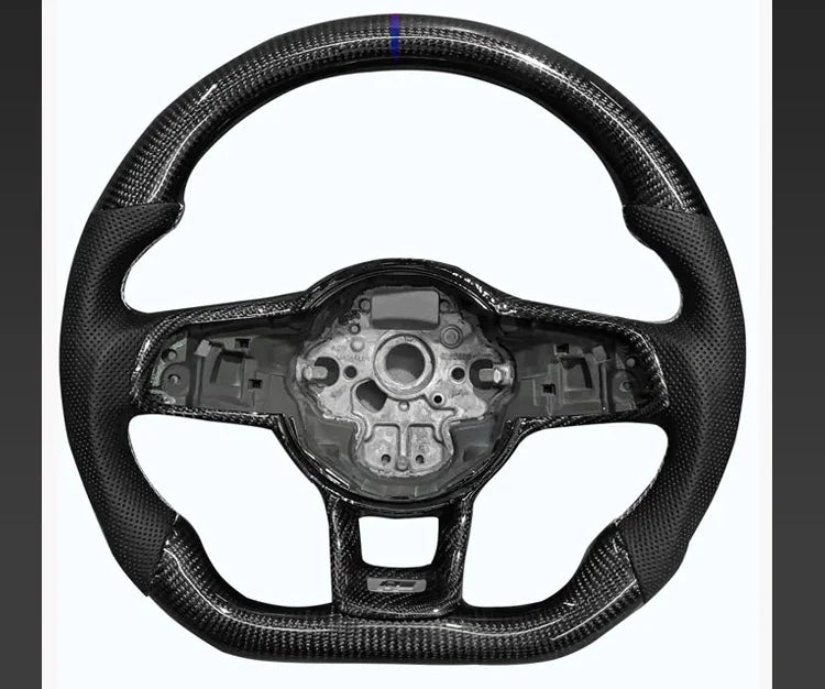Volkswagen VW Golf 7 R Golf7 Mk7 gti 7r Carbon Fiber Steering Wheel Car Volant Lenkrad