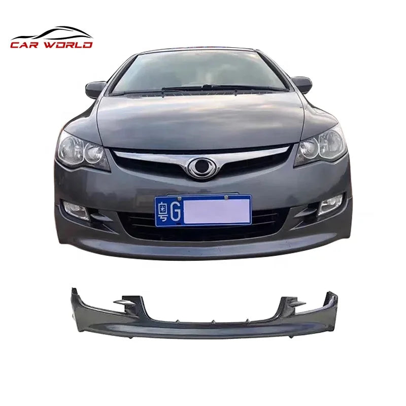 Front Lip Rear Lip Side Skirts  for Honda Civic 2006-2008 Body Kit ABS Material Diffuser Bumper Car Accessories Parts
