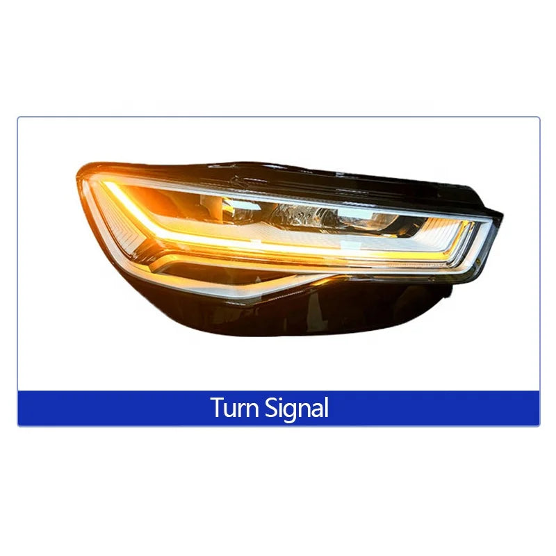 A6 S6 RS6 C7 Front Headlights for Audi Bodykit High Quality Headlight for Audi A6 S6 RS6 C7 2011 2012 2013 2014 2015