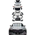 Old to New 221 to 223 Bodykit for Mercedes W221 S-Class S600 S500 S350 Upgrade W223 Maybach Car Bumper Fender Hood Headlight