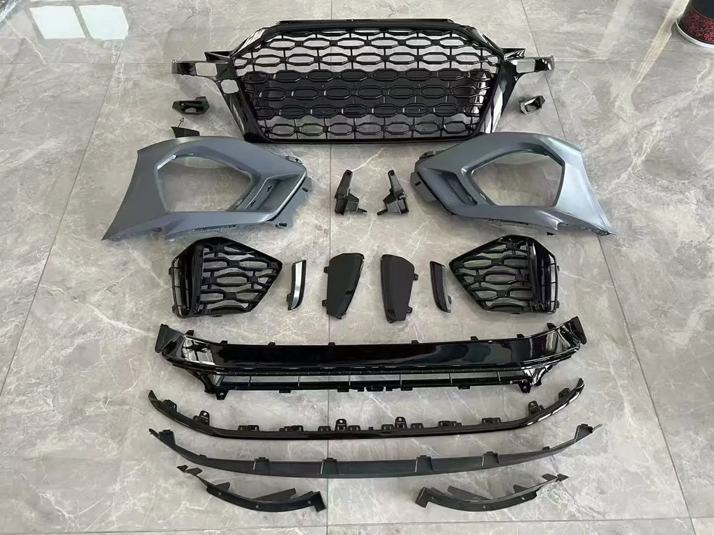 Car Conversion Upgraded Facelift Bumper Bodykit for Audi A3 Sedan 8V 13-16 Change to 20-24 RS3 Body Kits Front Bumper