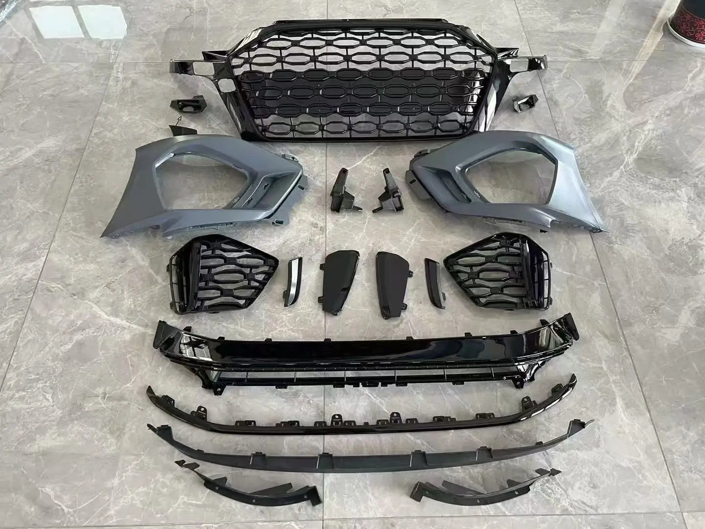 Car Conversion Upgraded Facelift Bumper Bodykit for Audi A3 Sedan 8V 13-16 Change to 20-24 RS3 Body Kits Front Bumper