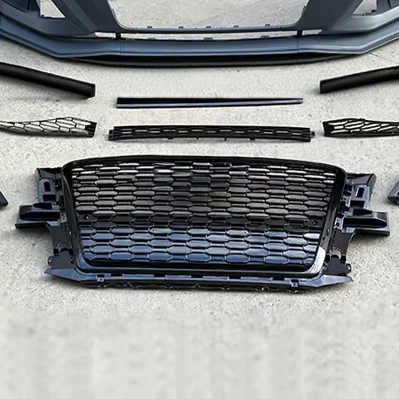 Car 2009-2012 Q5 SQ5 Front Bumper RSQ5 Style Body Kits With Black Grille for Audi Q5 8R B8 SQ5 2009 2010 2011 2012