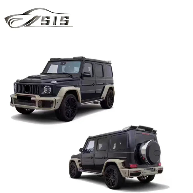 W464 Upgrade to B700 Style Wide Bodykit Including Front & Rear Bumper Over Fender for G Wagon W464 G63 G500 G550 Car Bumpers