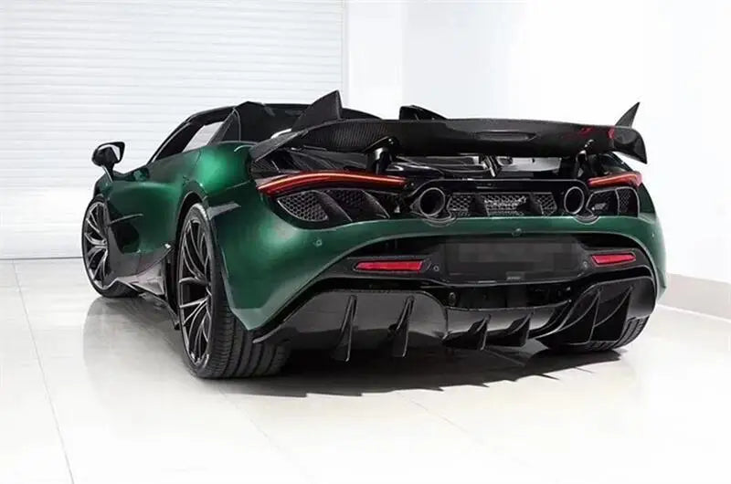 Carbon Fiber Car Body Kit for Mclaren 720s Upgrade to Topcar Style Car Front Lip Rear Diffuser Side Skirts Fenders