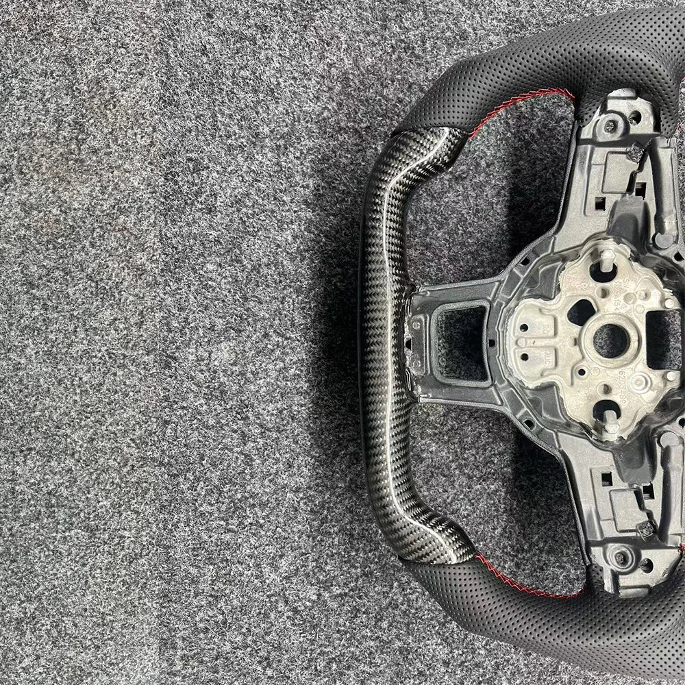 Custom Carbon Fiber Steering Wheel for Volkswagen VW Golf 7 MK5 MK6 MK7 Passat B8 Tiguan MK2 POLO Jetta Sports Steering Wheel