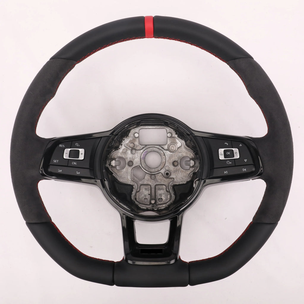 Carbon Fiber Steering Wheel for Volkswagen Golf MK7 MK7.5 GTE R 2013-2020 Polo GTI Tiguan Passat Steering Wheel