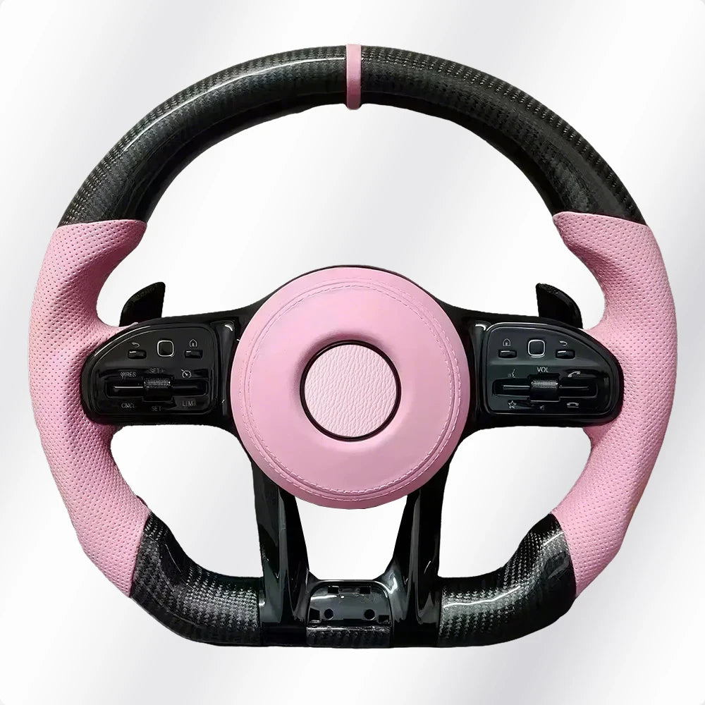 Hot-Selling Wholesale Steering Wheel for Mercedes ML W166 GL X166 2013-2015 Leather AMG Performance Steering Wheel