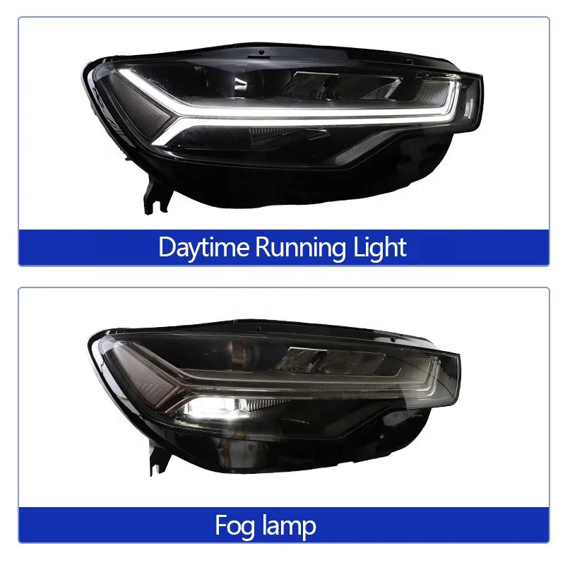 A6 S6 RS6 C7 Front Headlights for Audi Bodykit High Quality Headlight for Audi A6 S6 RS6 C7 2011 2012 2013 2014 2015