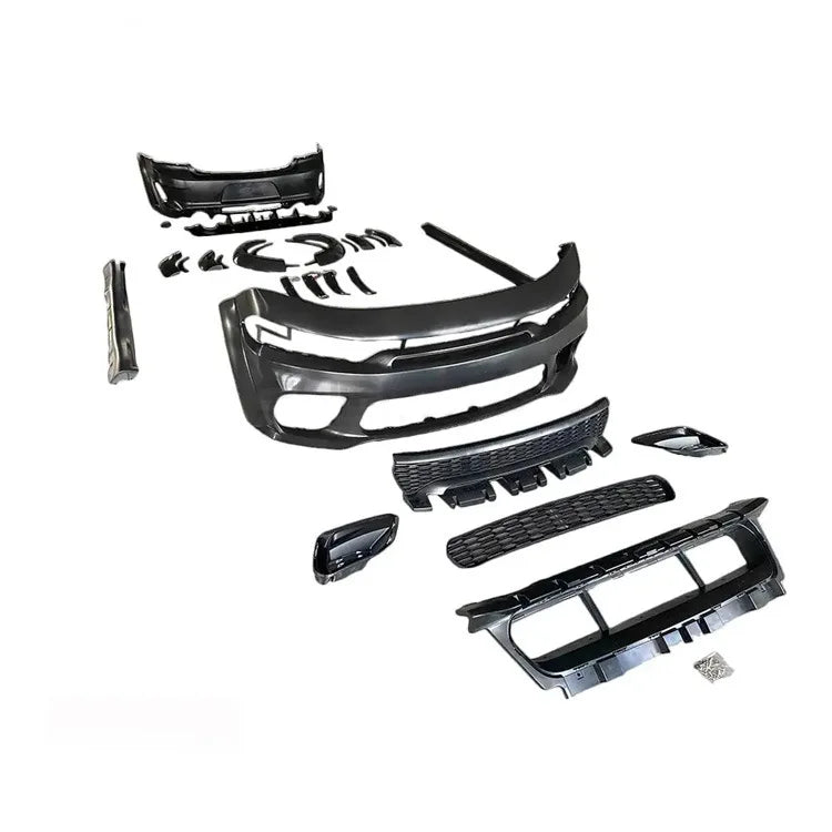 Charger SRT Style Hellcat Full Complete Wide Body Kit for Dodge Charger 2015-2022