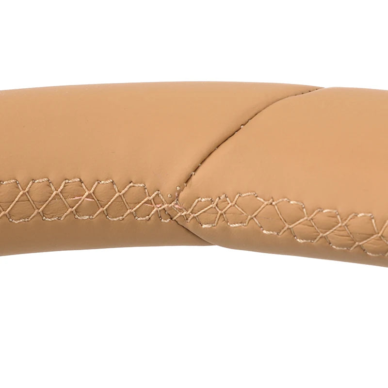 Upgrade Volant Beige Leather Steering Wheel for Porsche Panamera Cayenne Macan Cayman Boxster 718 911 987 958 991.2 971.2 997.1