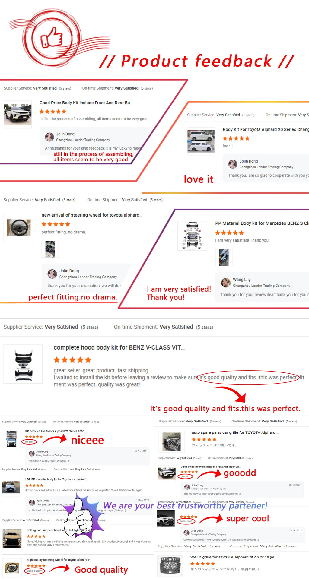 New LDR High Quality Grand Cherokee 2013-2021 Bumper Upgrade Kit SRT8 Style Hood LED Headlights Clips Universal Fitment 1 Year
