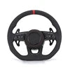 Custom Volant Lenkard Brown Leather Steering Wheel for Audi A3 A4 A5 A6 A7 C6 C7 C8 S3 S4 S5 S6 S7 B7 B8 B9 RS3 RS5 RS6 Q5 Q7