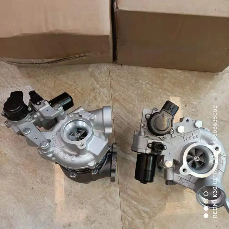New VB23 VB37 TwinTurbocharger Cruiser V8 200 Series Land Cruiser C-Rail 1VD-FTV VDJ76/78/79 Engine 17208-51010-11 78032