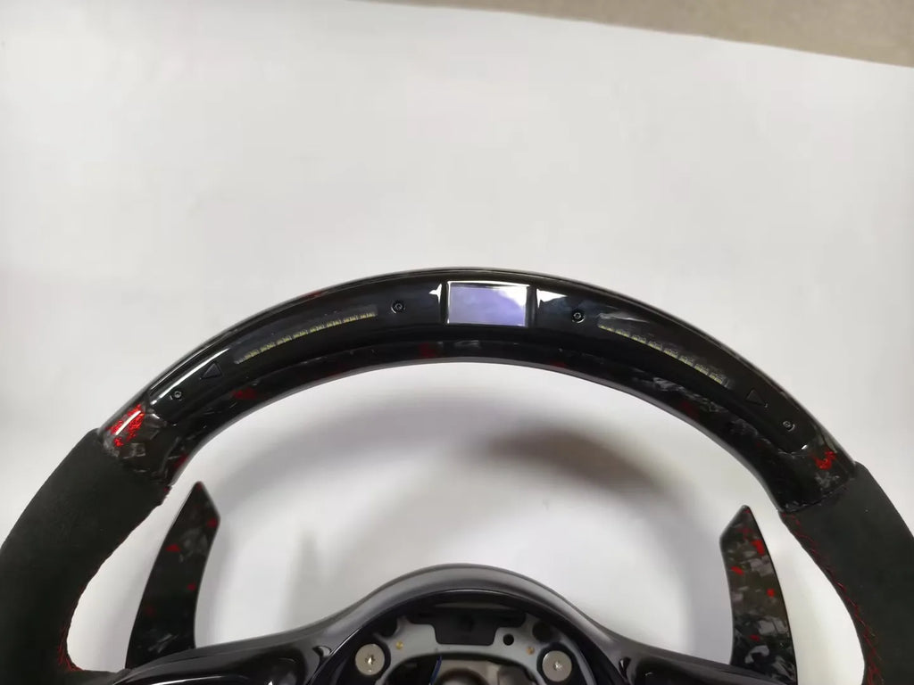 Hot-Selling Wholesale Steering Wheel for Mercedes ML W166 GL X166 2013-2015 Leather AMG Performance Steering Wheel