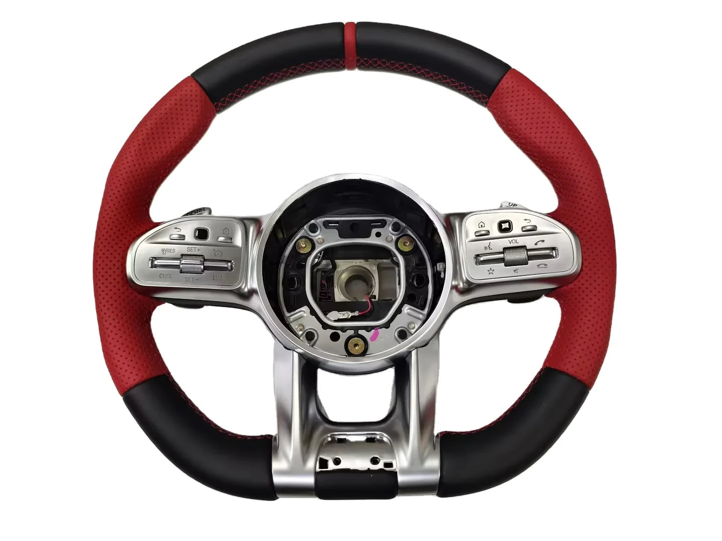 Hot-Selling Wholesale Steering Wheel for Mercedes ML W166 GL X166 2013-2015 Leather AMG Performance Steering Wheel