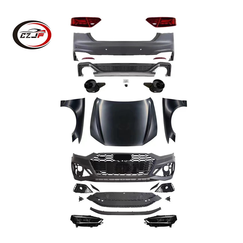 CZJF Bodykit for Audi A5 2008 2009 2010 2012 2016 Changed for RS5 2021 Body Kit 2Door
