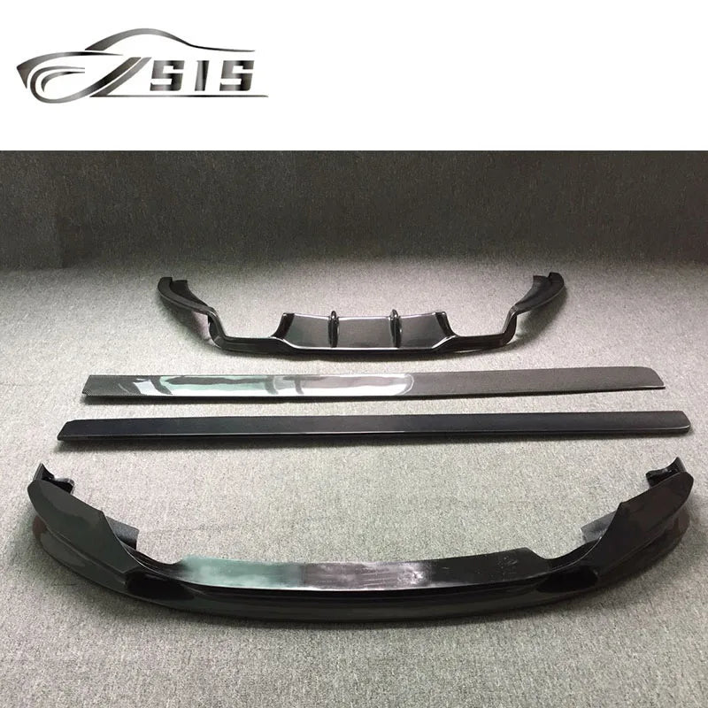 X5m X6m Series F15 F16 F85 F86 to 3D BodyKit for F15 F16 Carbon Fiber Material Front Lips Rear Diffuser Side Skirts Auto Parts