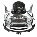 Perfect Fit M-shaped Dry Carbon Body Kit for Lambor Ghini Urus, Front and Rear Bumpers