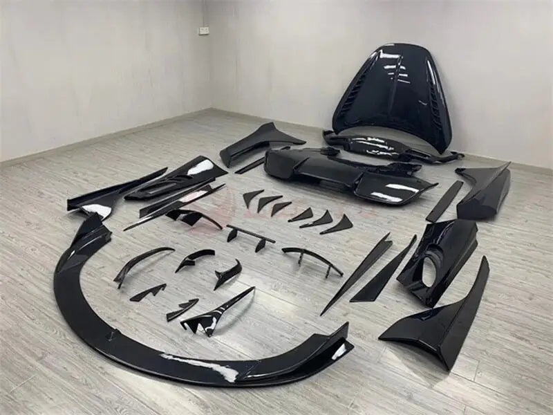Carbon Fiber Car Body Kit for Mclaren 720s Upgrade to Topcar Style Car Front Lip Rear Diffuser Side Skirts Fenders