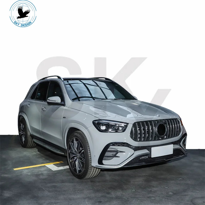 2020-2023 Mercedes GLE Class W167 Body Kit Upgrade Includes Headlights Taillights Front Bumper for 2024-2026 GLE53 AMG New